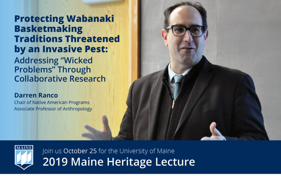 Maine Heritage Lecture